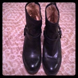 Frye Moto Buckle Bootie